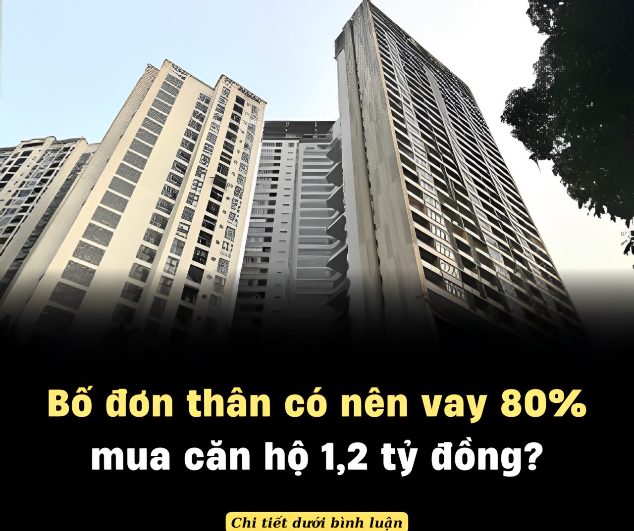 Vay ngân hàng 80% mua nhà có nên không?