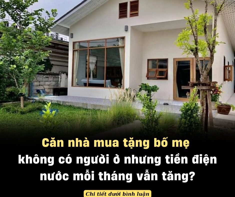 Căn nhà mua tặng bố mẹ không có người ở nhưng tiền điện nước mỗi tháng vẫn tăng, tôi bí mật kiểm tra phát hiện sự thật đau đớn: “Con chẳng biết sống sao cho vừa lòng mẹ nữa!”