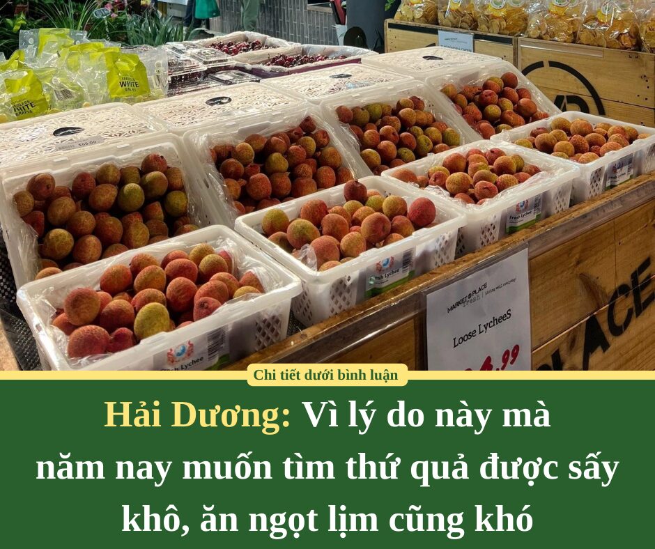 Vì lý do này mà năm nay muốn tìm thứ quả được sấy khô, ăn ngọt lịm ở Hải Dương cũng khó