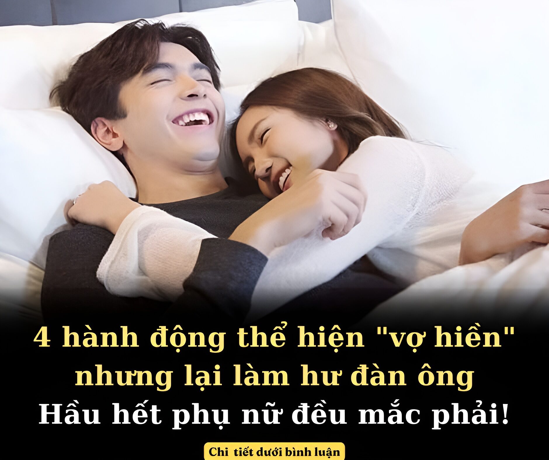 4 hành động thể hiện “vợ hiền” nhưng lại làm hư đàn ông mà hầu hết phụ nữ đều mắc phải