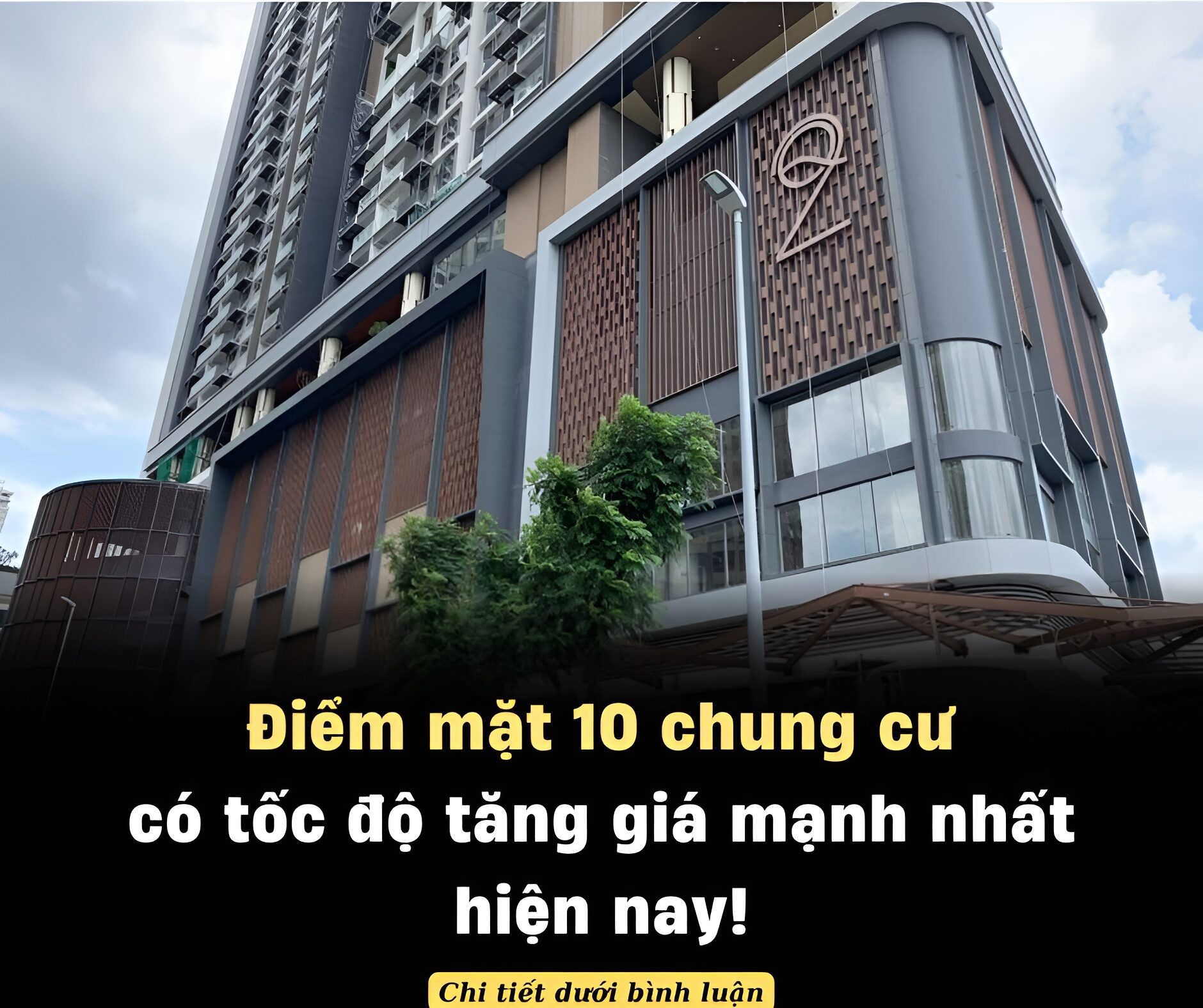 Điểm mặt 10 chung cư có tốc độ tăng giá mạnh nhất hiện nay