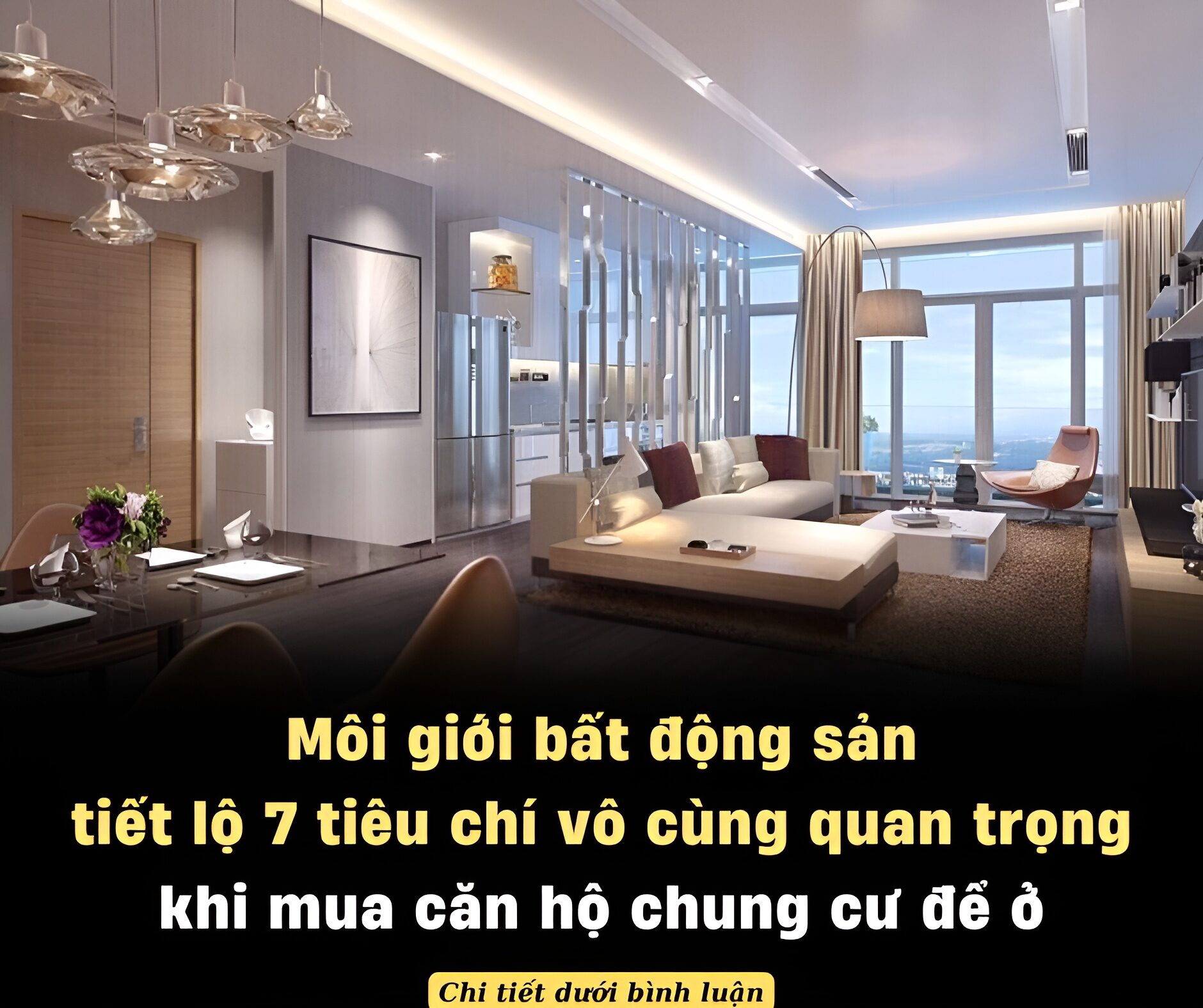 Những tiêu chí quan trọng cần biết trước khi mua căn hộ