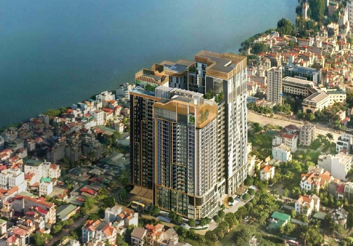 Loạt chung cư có giá gần triệu USD ‘mọc’ trên tuyến đường 10 làn xe, kết nối tới sân bay lớn nhất miền Bắc