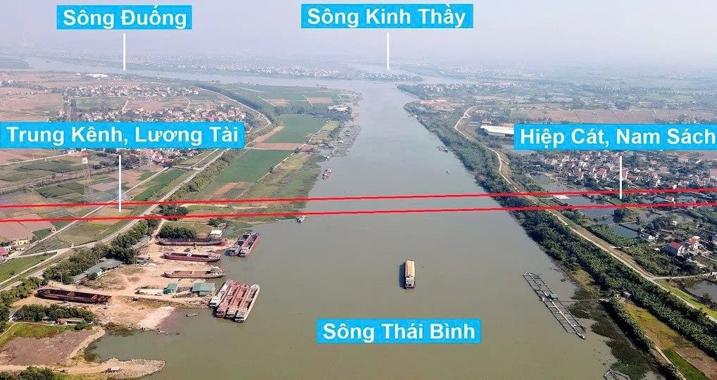 Cầu vượt sông gần 2.200 tỷ kết nối hai tỉnh Bắc Ninh – Hải Dương sẽ khánh thành đúng dịp đặc biệt